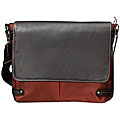 Biltmore Rust Laptop Computer Flap-over Briefcase