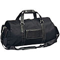Biltmore 22-inch Black Deluxe Carry-on Duffel Bag