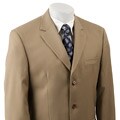 Joseph Abboud Men's Tan Wool 3-button Suit