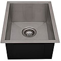 Ticor Square Undermount 16 Gauge Stainless Steel Single Bowl Kitchen Sink