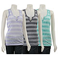 FINAL SALE C&C California Women's Tie-dye Stripe Tank