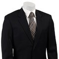 IZOD Men's Navy Wool 2-button Suit
