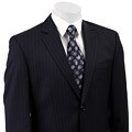 MICHAEL Michael Kors Men's Navy Pinstripe Wool 2-button Suit