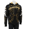 Christian Audigier Men's Gold Vine Hoodie