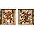 'Abstract' 2-piece Framed Canvas Art Set