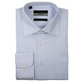 Zanetti Studio Men's Blue Dress Shirt