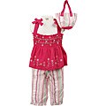 Baby Togs Toddler Girl's Smocked Top 3-piece Set