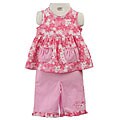Baby Togs Infant Girl's Pink Floral Outfit
