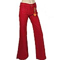 Dittos Women's Red Denim Pants
