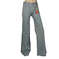 Dittos Women's Stone Washed Light Denim Trousers