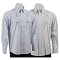 Michael Brandon Men's Long-Sleeve Stripe Shirt
