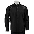 Michael Brandon Men's Long-sleeve Stripe Shirt