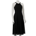 Jones New York Women's Beaded Cleopatra Silk Dress