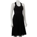 Jones New York Women's Beaded Chiffon Halter Dress
