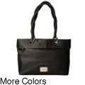 Nine West 'Twisted Sister' Soft Touch Tote Bag