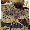 Fishing Creek Side Oversize Patchwork Quilt Set