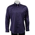 Toscano Men's Iris Stripe Long-sleeve Shirt