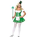 St. Patrick's Day Lucky Lass Aproned Dress