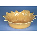 French Ceramic 3-quart Sunflower Baker Bowl