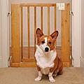 Pet Studio Pressure-mounted Wood Gate