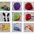 KittyPlayStation Cat Toys (Set of 10)