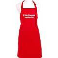 Men's 'I Like Cougars Medium Rare' Red Apron