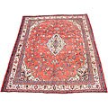 Persian Gulpaygon Red/ Ivory Rug (10'6 x 13') 