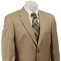 Haspel Men's Tan Wool Two-button Suit