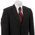 Haspel Men's Black Silk 2-button Blazer