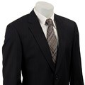 Haspel Men's Navy Pinstripe Wool Two-button Suit