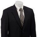 Haspel Men's Navy Pinstripe Wool 2-button Suit