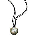 Etched Silver Sacred Knife Necklace (Chile)