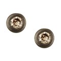18k White Gold 1/3ct TDW Natural Diamond Stud Earrings