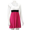 Necessary Objects Color Block Baby Doll Dress