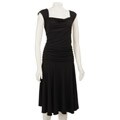 Necessary Objects Junior's Plus Size Shirred Waist Dress