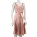 Donna Ricco Women's Satin Charmeuse Tank Dress