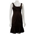 Donna Ricco Women's Stretch Satin Dress