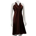 Donna Ricco Women's Plus Size Chiffon Convertible Dress