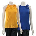 MICHAEL Michael Kors Women's Sliding Halter Shirt