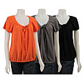 MICHAEL Michael Kors Women's Cap-sleeve Top