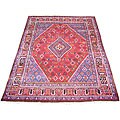 Persian Joshagan Red/ Navy Rug (9'9 x 12'10)