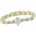 18k Yellow Gold 5/8ct TDW Diamond Ring (F-G, SI1-SI2) (Size 6.5)