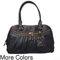 Maxx NY 'Babbo' Leather Satchel