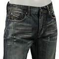 Vigoss Men's Vintage Wash Denim Jeans