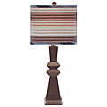 Painted Bronze Table Lamp