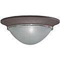 Olde Brick 2-light Flush Mount Pendant