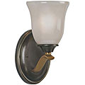 Royal Bronze 1-light Acrylic Shade Wall Sconce