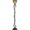 Olde Auburn Finish Torchiere
