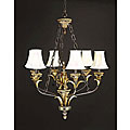 Alexandria 6-light Wrought Umber Chandelier