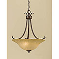 Antique Gold 3-light Pendent